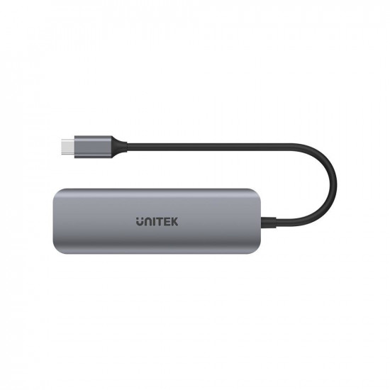 UNITEK H1107A interface hub USB 3.2 Gen 1 (3.1 Gen 1) Type-A 5000 Mbit/s Grey