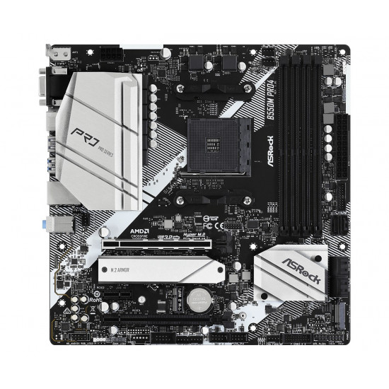 Asrock B550M Pro4 Socket AM4 micro ATX AMD B550