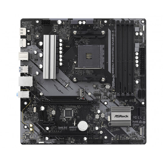 Asrock B550M Phantom Gaming 4 Socket AM4 micro ATX AMD  B550