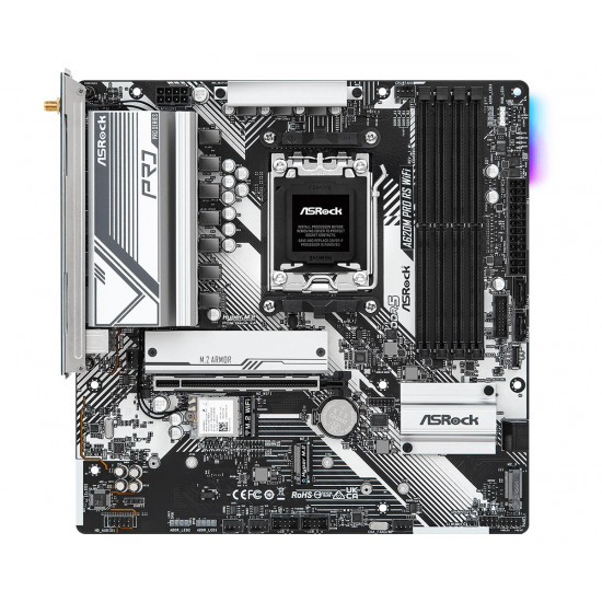 Asrock A620M Pro RS WiFi AMD A620 Socket AM5 micro ATX