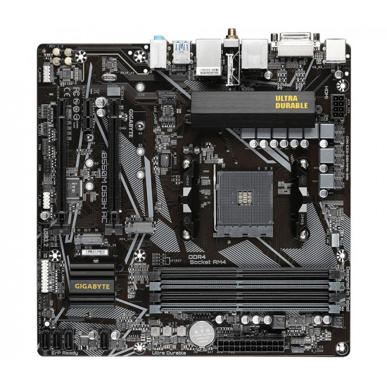 Gigabyte B550M DS3H Socket AM4 micro ATX AMD B550