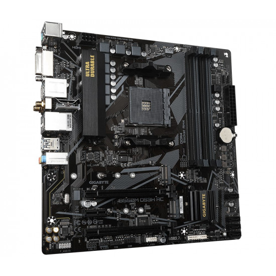 Gigabyte B550M DS3H Socket AM4 micro ATX AMD B550