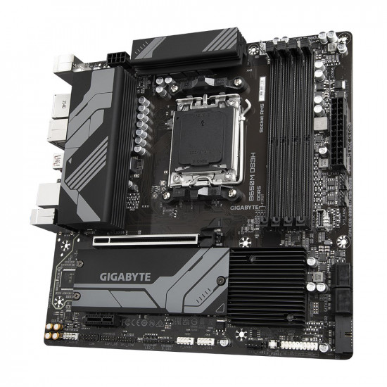 Gigabyte B650M DS3H motherboard AMD B650 Socket AM5 micro ATX