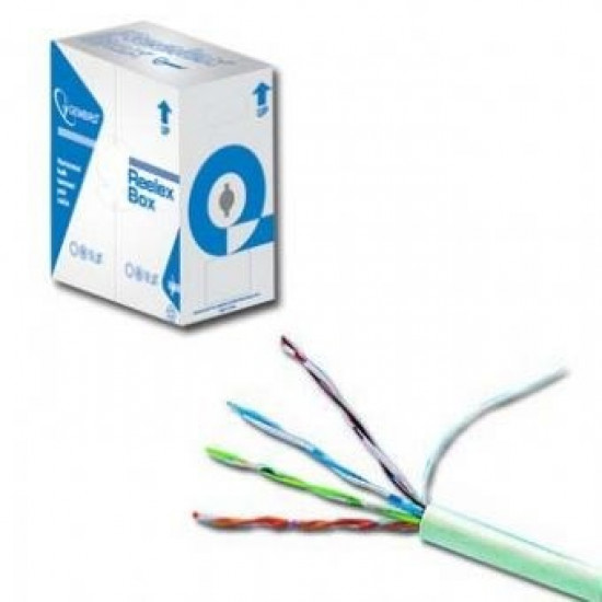 CAT5e UTP LAN cable, solid, 1000 ft AWG24 305m