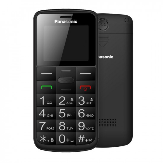 Panasonic KX-TU110 4.5 cm (1.77") Black Feature phone