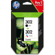 HP 302 2-pack Black/Tri-color Original Ink Cartridges