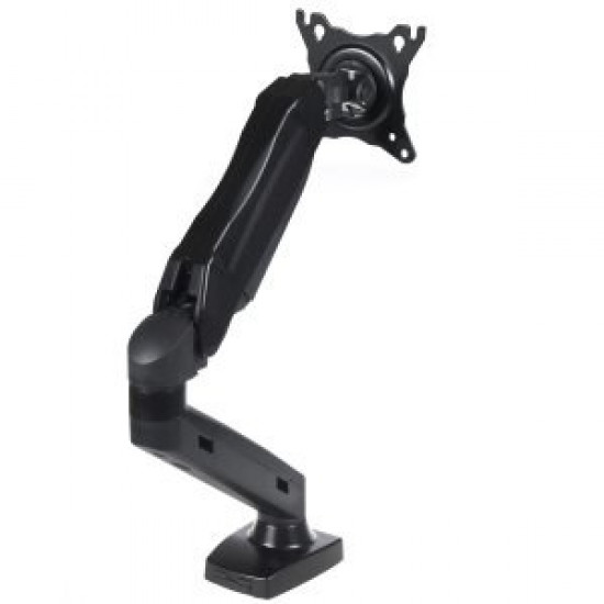 Maclean MC-860 monitor mount / stand 68.6 cm (27") Black Desk