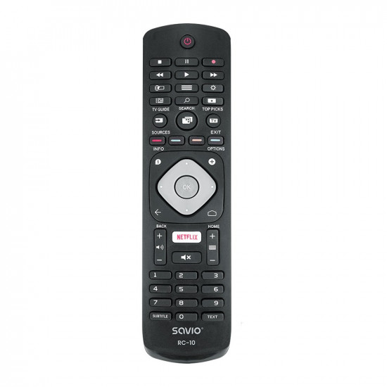 SAVIO Universal remote controller/replacement for PHILIPS TV RC-10 IR Wireless