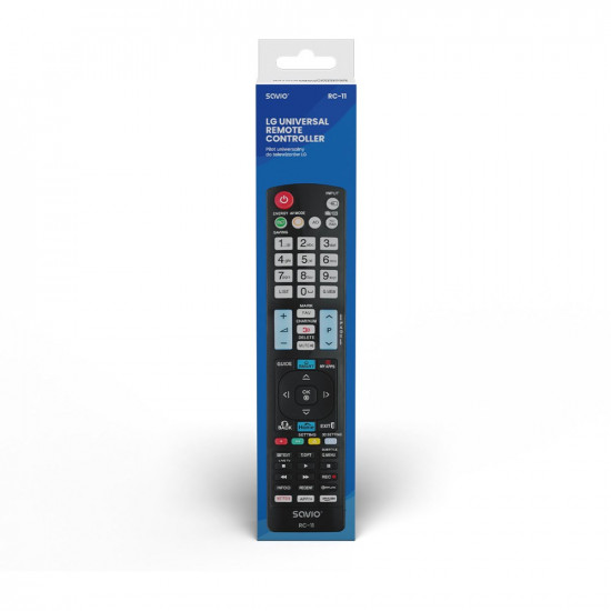 Savio RC-11 remote control IR Wireless TV Press buttons