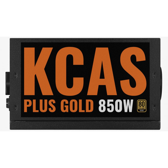 Aerocool KCAS PLUS GOLD 850W power supply unit 20+4 pin ATX Black