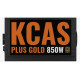 Aerocool KCAS PLUS GOLD 850W power supply unit 20+4 pin ATX Black