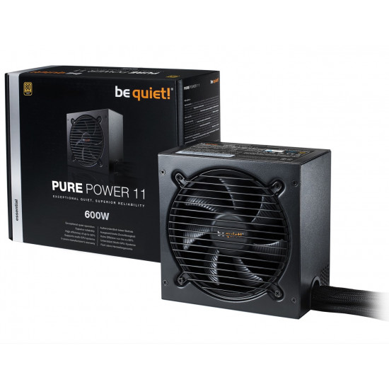 be quiet! Pure Power 11 600W power supply unit 20+4 pin ATX ATX Black