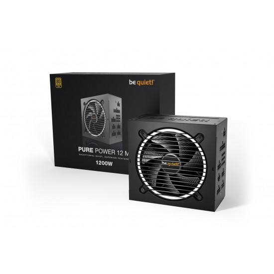 be quiet! PURE POWER 12 M | 1200W power supply unit 20+4 pin ATX ATX Black