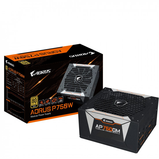 Gigabyte AP750GM power supply unit 750 W 20+4 pin ATX ATX Black