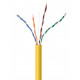 Gembird UPC-5004E-SOL-Y networking cable Yellow 305 m Cat5e U/UTP (UTP)