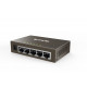 Tenda TEG1005D network switch Unmanaged Gigabit Ethernet (10/100/1000) Grey