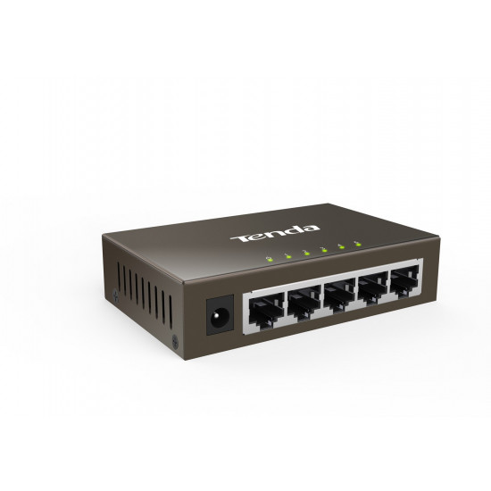 Tenda TEG1005D network switch Unmanaged Gigabit Ethernet (10/100/1000) Grey