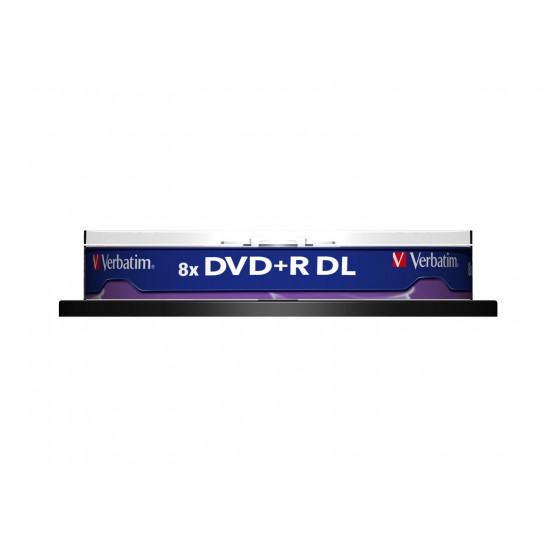 DVD+R (8x) 8.5GB DoubleLayer CB 10P 43666