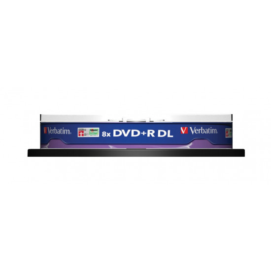 DVD+R (8x) 8.5GB DoubleLayer CB 10P 43666