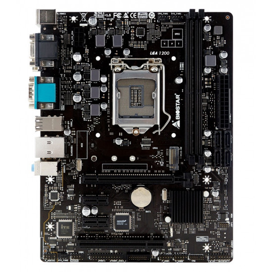 Biostar H410MHG motherboard Intel H410 LGA 1200 (Socket H5) micro ATX