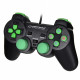 Esperanza EGG107G Gaming Controller Gamepad PC,Playstation 3 Analogue / Digital USB 2.0 Black/Green