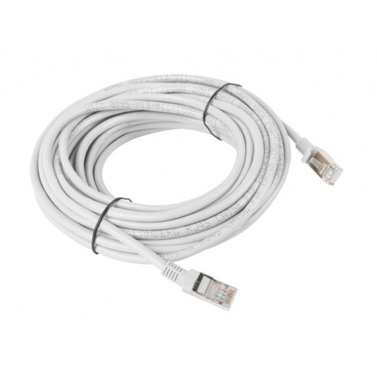 Patchcord UTP Lanberg PCU6-10CC-1000-S (RJ45 - RJ45 10m U/UTP 6 gray color)