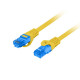 LANBERG PATCHCORD S/FTP CAT.6A 10M YELLOW LSZH