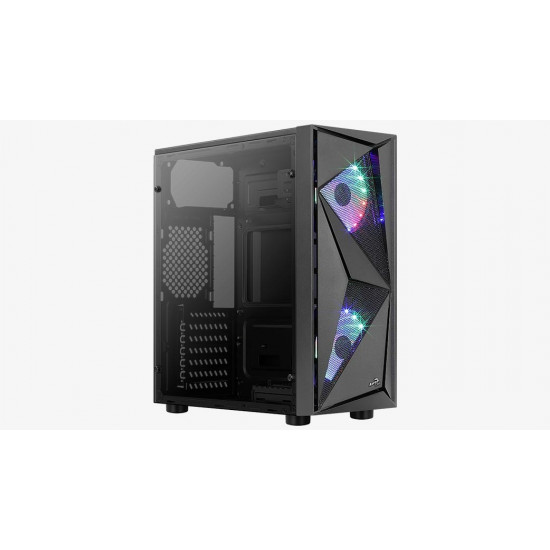 Aerocool Glider Cosmo-A-BK-v2 Midi Tower Black