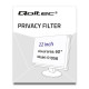 Qoltec 51056 Privacy filter GDPR 22" | 16:10