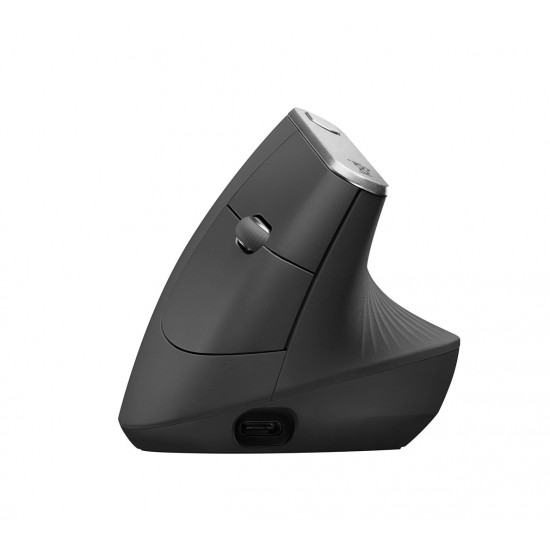 Logitech MX Vertical Advanced Ergonimic mouse RF Wireless+Bluetooth Optical 4000 DPI Right-hand