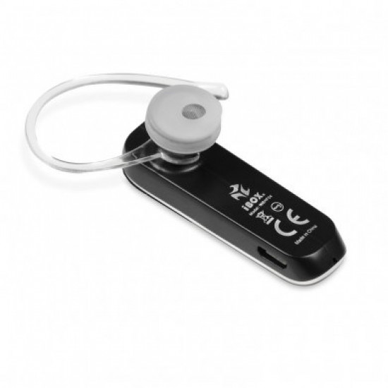 iBox BH4 Headset Wireless Ear-hook, In-ear Calls/Music Black