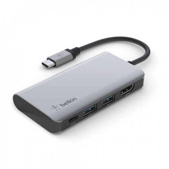 Belkin AVC006btSGY USB 3.2 Gen 1 (3.1 Gen 1) Type-C Silver