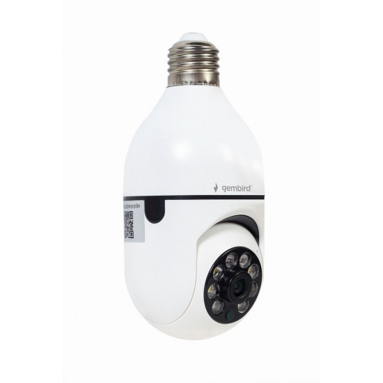 Gembird TSL-CAM-WRHD-01 Smart rotating wifi camera, E27, 1080p