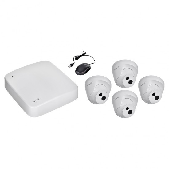 Tenda 4-camera surveillance kit K4P-4CR