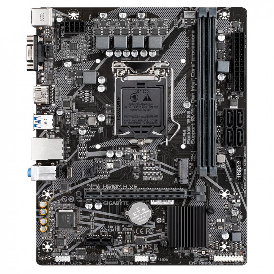 Gigabyte H510M H V2 motherboard Intel H510 Express LGA 1200 (Socket H5) micro ATX