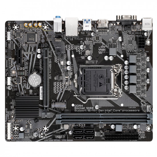 Gigabyte H510M H V2 motherboard Intel H510 Express LGA 1200 (Socket H5) micro ATX