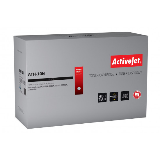 Activejet ATH-10N toner for HP printer HP 10A Q2610A replacement Supreme 6000 pages black