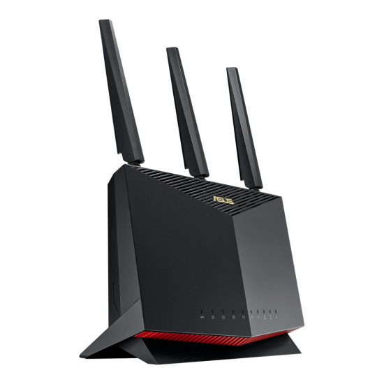 ASUS AX5700 RT-AX86U PRO wireless router Gigabit Ethernet Dual-band (2.4 GHz / 5 GHz) 4G Black, Red