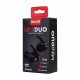 MAXELL MINI DUO Wireless in-ear headphones with charging case Black