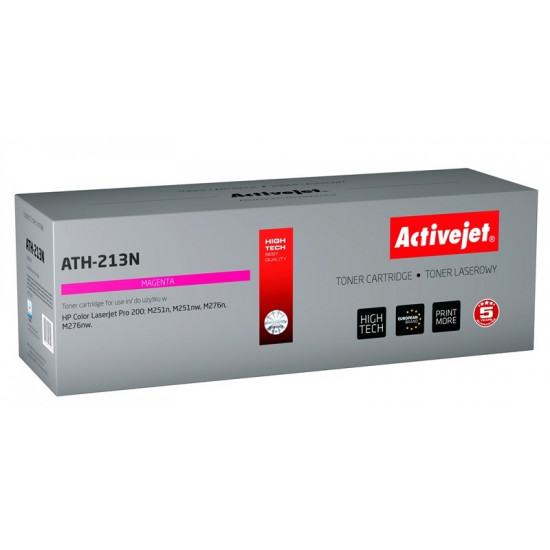 Activejet ATH-213N toner (replacement for HP 131A CF213A, Canon CRG-731M Supreme 1800 pages magenta)