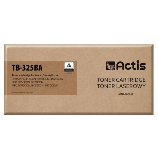 Actis TB-325BA toner (replacement for Brother TN-325BK Standard 6000 pages black)