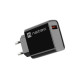 NATEC USB CHARGER RIBERA 18W USB-A BLACK