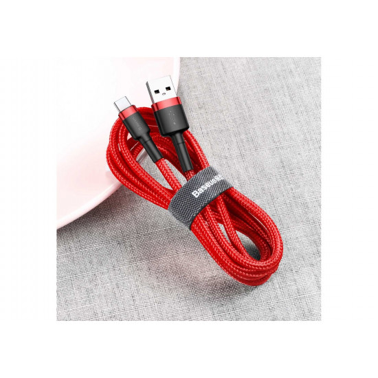 Baseus Cafule USB cable 0.5 m USB 2.0 USB A USB C Red