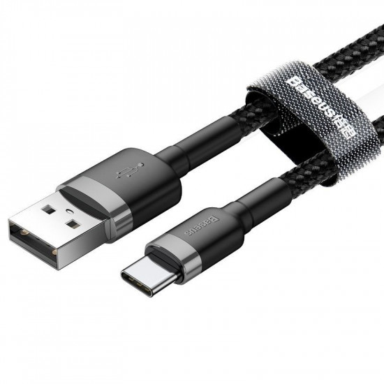 USB-C cable Baseus Cafule 3A 1m (gray & black)