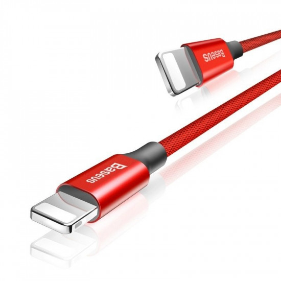 Cable Baseus Yiven Lightning 180 cm 2A - red