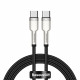 Baseus CATJK-C01 mobile phone cable Black 1 m USB C