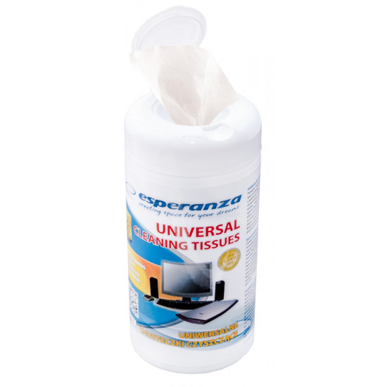 Esperanza ES105 Universal cleaning wipes - 100 items