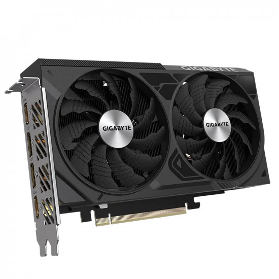 GIGABYTE GeForce RTX 4060 Ti WINDFORCE OC 16G Graphics Card - 16GB GDDR6, 128bit, PCI-E 4.0, 2565MHz Core Clock, 2 x DisplayPort 1.4a, 2 x HDMI 2.1a, NVIDIA DLSS 3, GV-N406TWF2OC-16GD