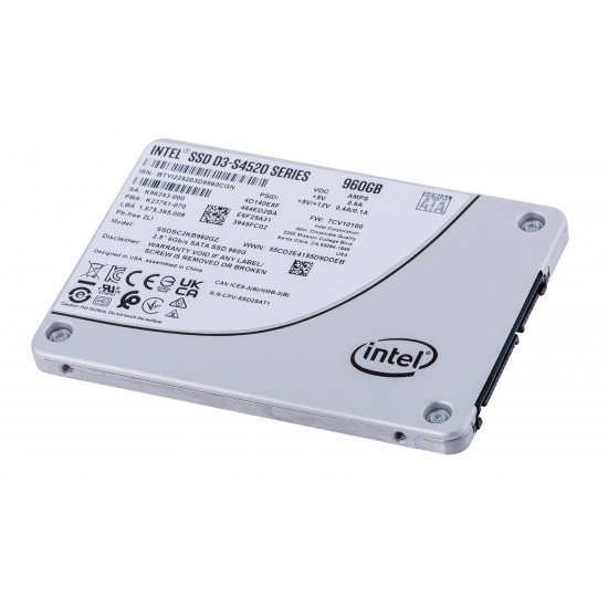 SSD Solidigm (Intel) S4520 960GB SATA 2.5" SSDSC2KB960GZ01 (DWPD up to 3)