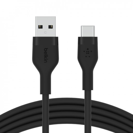 Belkin BOOST CHARGE Flex USB cable 3 m USB 2.0 USB A USB C Black